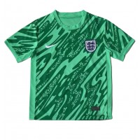 Camisa de Futebol Inglaterra Goleiro Equipamento Secundário Europeu 2024 Manga Curta